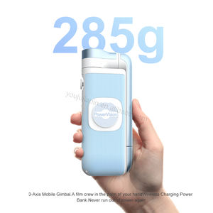 PowerVision S1 Gimbal ponsel pintar, 5.0 <span class=keywords><strong>3</strong></span> stabilisasi pelacakan wajah Kontrol gerakan pengisian daya nirkabel 2000-3000mAh - Product Image 5