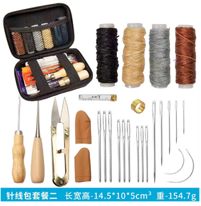 Hand-sew Leather Goods Hot Selling Manual Leather Craft <b>Sewing</b> Repair Punching Work Kit <b>Sewing</b> <b>Bag</b> - Product Image 3