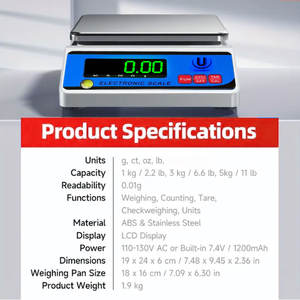 ميزان تحليلي كهربائي ذكي MT بدقة 200 جرام/0.001 جرام (1 ملغ) - Product Image 4