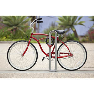 Support de <span class=keywords><strong>vélo</strong></span> moderne d'extérieur, support de <span class=keywords><strong>vélo</strong></span> vertical en métal pour la rue, support de stationnement pour <span class=keywords><strong>vélo</strong></span> en acier <span class=keywords><strong>à</strong></span> l'extérieur, support de stationnement pour <span class=keywords><strong>vélo</strong></span> en bord de route avec serrure - Product Image 2