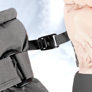 Gants de ski doublés de polaire, compatibles écran tactile, hiver, unisexe, pour sports de plein air - Product Image 3