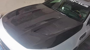 ฮูดคาร์บอนไฟเบอร์ใหม่สำหรับ Mercedes AMG ฝาครอบเครื่องยนต์ GT63 GT50 GT63สไตล์ SCL GT50 - Product Image 6