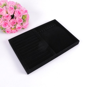 Luxury Functional Jewelry Necklace <b>Ring</b> Exhibitor Storage Metal Frame Presentation Tray Jewelry Display Tray - Product Image 2