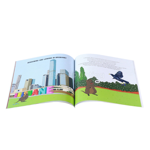 Brochure <span class=keywords><strong>de</strong></span> bande dessinée artistique couleur personnalisée, impression offset avec estampage à chaud, reliure parfaite avec section cousue - Product Image 2