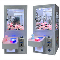 Macchina da Gioco Arcade Gru a Braccio con Luci e Sistema PA, in Plastica/Acrilico, 110/220V per Parchi Divertimento
