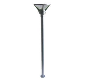 Nouvelle conception, lampadaires solaires LED de haute qualité, éclairage de qualité commerciale pour les allées, les chemins et les jardins, indice de protection IP65, aluminium, 360° - Product Image 2