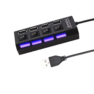 Adattatore Multi-porta USB 2026 a 7 Porte con Interruttore e <span class=keywords><strong>Stazione</strong></span> di Ricarica per Dispositivi Multipli USB 2.0 con Pulsanti On/Off - Product Image 3