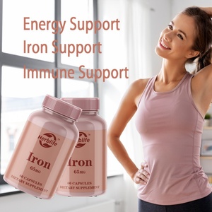 Capsules de fer à vente chaude OEM/ODM pour adultes, compléments alimentaires à base de plantes, soutien au fer, soutien énergétique - Product Image 3