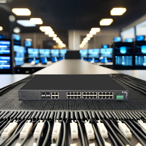 Ms28 28 Port Korenix Jetnet 5728g-24p V2 24+4g-port Rackmount Manad <b>Ethernet</b> <b>Switch</b> with 24-poe Fiber Equipment Ms28-4g-24vdc-w - Product Image 2