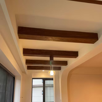 Plinthes décoratives modernes en PVC imitation bois pour villas et hôtels - Durables, résistantes à l'humidité et à la décomposition, installation facile