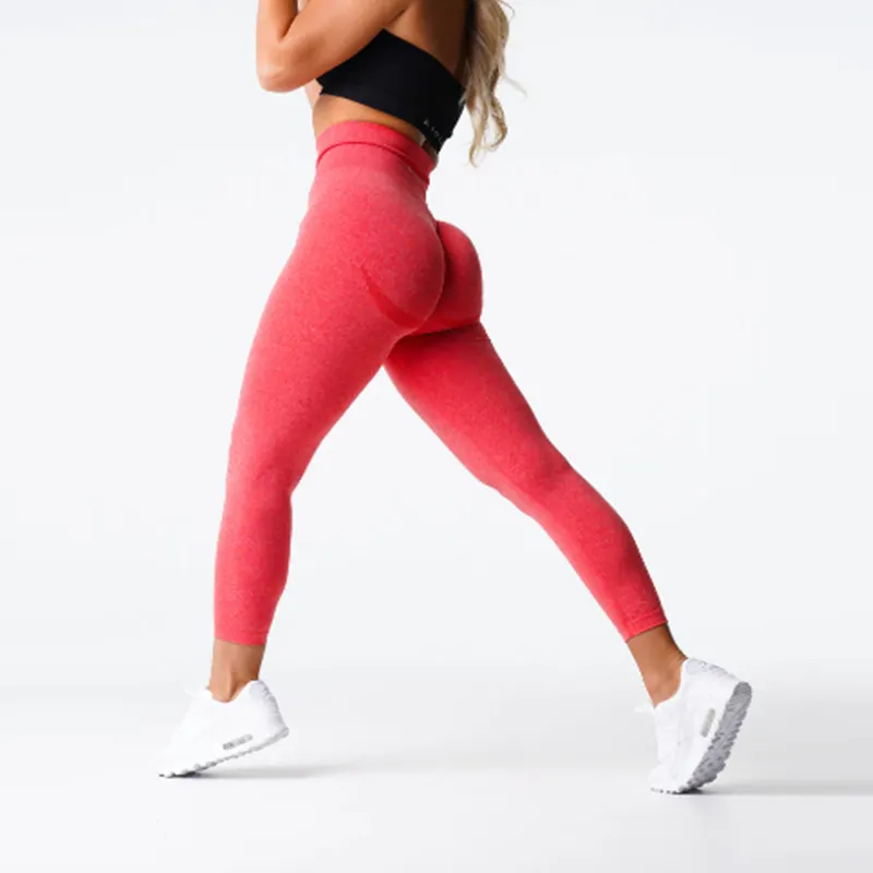 Odm/Oem Hoge Kwaliteit Trainingsbroek Hoge Taille Sexy Leggings Dames Contour Yogabroek Naadloze Yoga Leggings