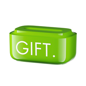 Green Tissue Box With Magnetic Spring For Bathroom Kitchen Multifunctional Use - Product Image 3