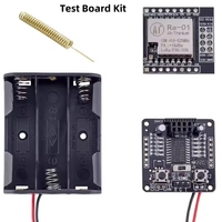 Module de transmission de données RF LoRa ZYSY Stock SX1278 Ra-01 avec interface SPI 433 MHz, kit de carte de test d'antenne, émetteur-récepteur