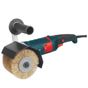 Pulidora de acabado de acero inoxidable resistente Dastool, pulidora eléctrica de 1500W, lijadora de rodillo de 120mm - Product Image 1