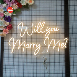 Decoración de pared de fiesta Marry Me LED Luz de neón Letrero de neón Letreros de logotipo de neón personalizados Luces de boda para decoraciones de boda de <span class=keywords><strong>matrimonio</strong></span> - Product Image 3