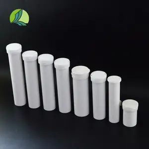 Tedarik 40ml 30ml20ml iplik sızdırmaz kapak PP plastik ambalaj şişe katı efervesan tablet şişesi tablet şişesi