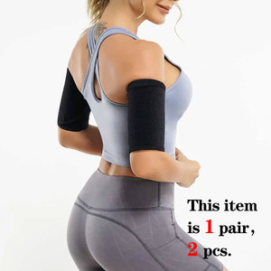 Manchons amincissants pour femmes, favorisant la transpiration, pour le fitness et le modelage corporel, taille universelle, argent et bleu - Product Image 5