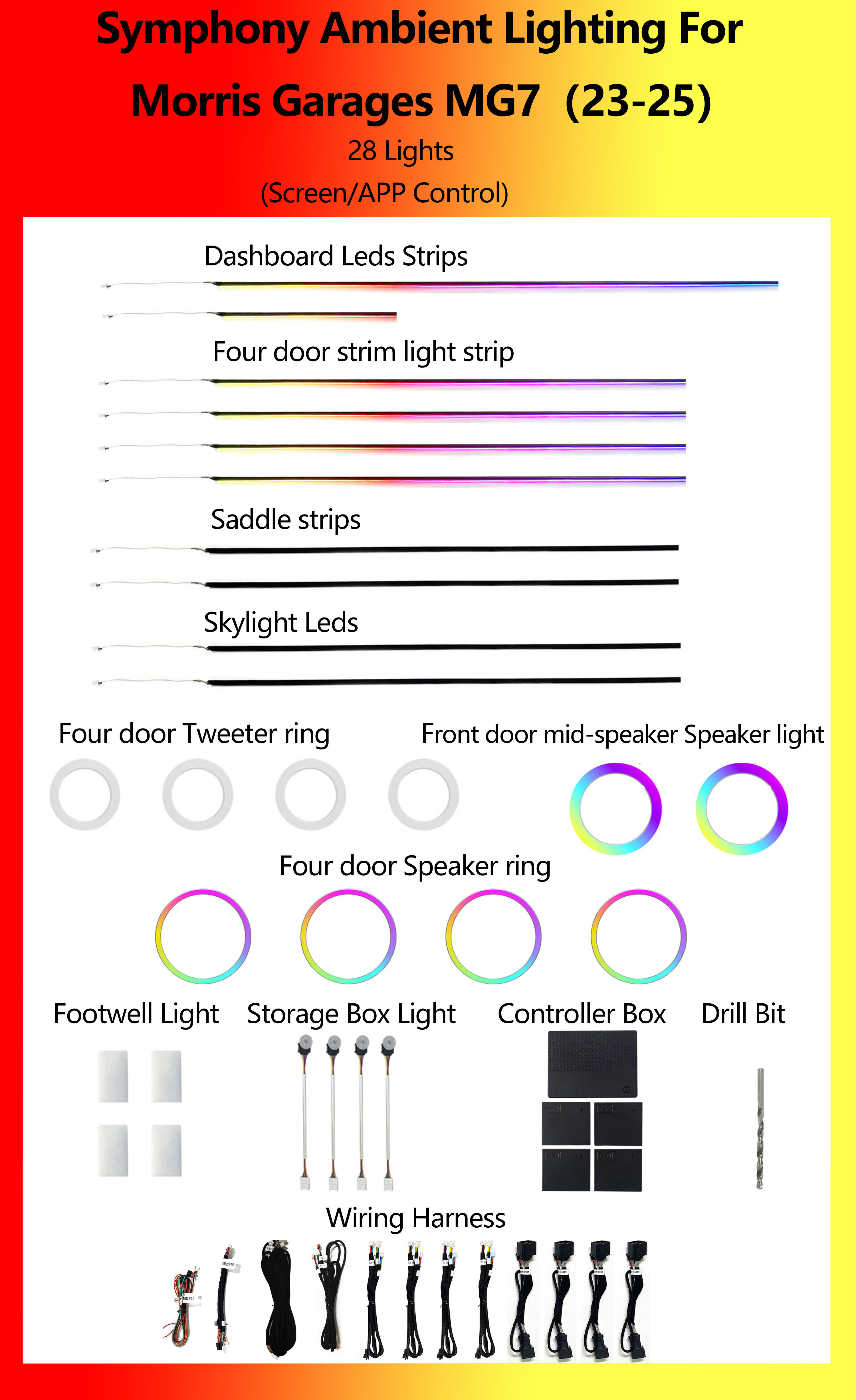 Morris Garajes MG7 Symphony 28 Luces