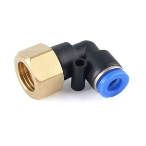 Đầu Nối Khí Nén PLF Lắp PC/PCF/PL/PLF 4Mm 6Mm <span class=keywords><strong>8Mm</strong></span> Chủ Đề 1/8 "1/4 3/8 1/2 - Product Image 2