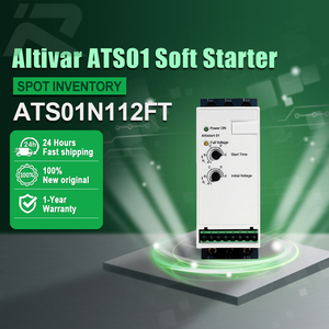 Démarreur progressif ATS01N112FT d'origine, 12A, 110 à 480V, 1,5 à 5,5kW, pour moteur asynchrone, série Altistart 01. - Product Image 1