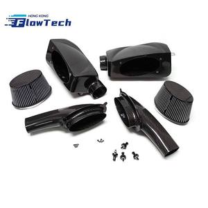 ระบบไอดีคาร์บอนไฟเบอร์ ew FlowTech สำหรับ Mercedes Benz G63 AMG M157 ปี 2013 ขึ้นไป ชุดอุปกรณ์ไอดีเพิ่มประสิทธิภาพแบบยึดติดโดยตรง - Product Image 3