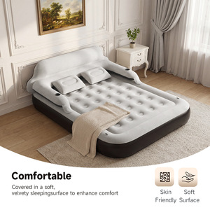 Inflatable <b>Backrest</b> Mattress Large Air Bed EVA Material Portable Home Use Comfort Support Unisex - Product Image 4