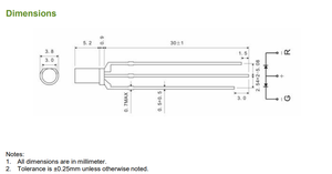 Taiwán Venta al por mayor Profesional 1 año de garantía Lámpara LED Premium Único Algainp/Gap Emisor Rojo/Verde Diodo Profesional 1 año - Product Image 2