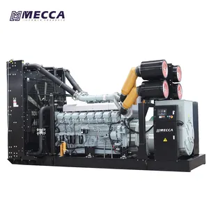 2050KVA MITSUBISHI Engine S16R-PTAA2 Diesel Emergency Power Generator DG Set for Construction