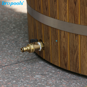 Bañera de Hielo WPC de Nuevo Diseño 2026 |   Bañera de Inmersión Fría Aislada Tipo Barril para Recuperación y Terapia - Product Image 4