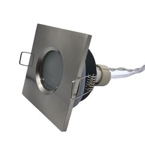 Projecteurs encastrés modernes <span class=keywords><strong>12V</strong></span> LED carrés GU10/MR16 pour salles <span class=keywords><strong>de</strong></span> bains corps en aluminium évalué <span class=keywords><strong>IP65</strong></span> pour l'éclairage domestique - Product Image 2