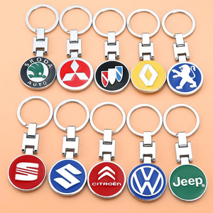 Bán Buôn Xe Phụ Kiện Biểu Tượng Tùy Chỉnh Keychain Xe Logo Thương Hiệu Kim Loại Khuyến Mại Quà Tặng Móc Chìa Khóa Xe - Product Image 4