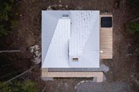 Cabane préfabriquée modulaire scandinave avec collaboration architecturale, villa modulaire éco-responsable avec solutions architecturales