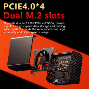 Nueva Mini PC para Juegos AMD Ryzen 9 HX 370 de Cuatro Núcleos, AMD Radeon 890M, 8000MHz LPDDR5, Puerto Oculink para 3 Pantallas, Windows 11, SSD - Product Image 3