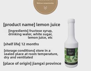 कारखाने उच्च गुणवत्ता वाले नींबू का रस पेय दूध चाय ध्यान केंद्रित 1.2 किलो बॉक्सड थोक पेय ओएम/ओडम स्वाद स्वाद वाले प्रसंस्करण प्रकार - Product Image 3
