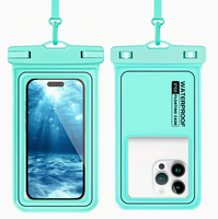 Écran tactile étanche universel 6.9 pouces pochette de téléphone étanche IPX8 étui flottant vacances natation plage voyage essentiels