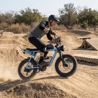 VTT à pneus larges avec freins à disque hydrauliques, vélo de cruiser pour la pratique des compétences en parkour cycliste
