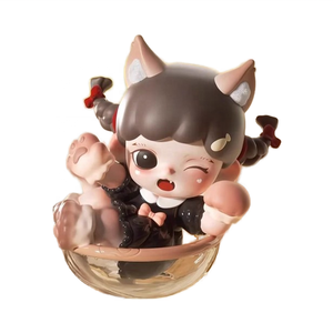 Zoraa Meibao Meowing chat visage <span class=keywords><strong>Club</strong></span> Mini série boîte aveugle poupée marée jouer ornements faits à la main cadeau d'anniversaire. - Product Image 1