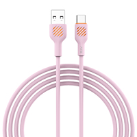 Nouveau Câble de Données en Silicone pour Téléphone Portable 3,8M – Câble USB Type-C Durable et Élégant pour iPhone 17 16 15 14 13 Pro