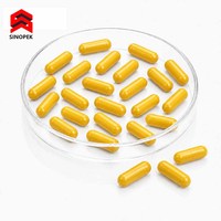 SINOPEK fabrique des capsules vides en gélatine, finition haute brillance, coque stable, couleur personnalisée, OEM, GMP