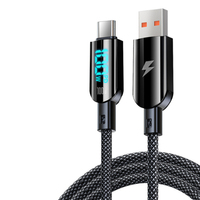 Câble de charge rapide USB-C tout-en-un rotatif à 3 prises avec connecteurs magnétiques à 9 broches Micro USB Type C pour téléphone