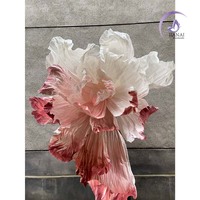Fleurs géantes élégantes et éblouissantes Décorations de plafond de mariage Accessoire de design d'intérieur