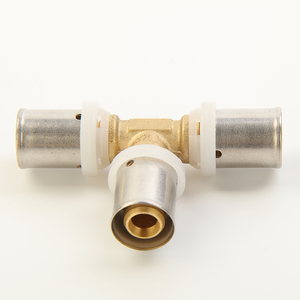 Raccords de presse en laiton PEX raccords de tuyauterie PEX AL raccords de presse en laiton raccords de presse pour <span class=keywords><strong>eau</strong></span> <span class=keywords><strong>potable</strong></span> <span class=keywords><strong>raccord</strong></span> de presse - Product Image 4