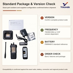 Radio Portátil Original Motorola APX N30 P25 VHF UHF o 700 800MHz Banda Única 512 Canales IP68 WiFi Bluetooth GNSS - Product Image 3