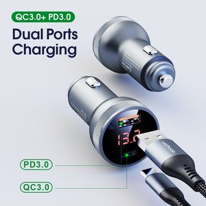 Chargeur de voiture 54W USB Type C PD36W Charge rapide du téléphone Charge rapide pour iPhone 16 15 Huawei Xiaomi Samsung iPad Ordinateur portable Tablette - Product Image 4