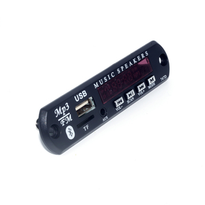 Placas decodificadoras de MP3 <span class=keywords><strong>Bluetooth</strong></span> de 12V y 5V con USB, TF, FM, Audio, reproductor de MP3, placa decodificadora, módulo de Audio MP3 USB - Product Image 1