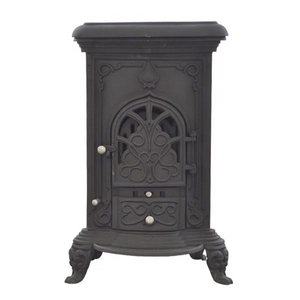 Poêle à bois classique <span class=keywords><strong>en</strong></span> <span class=keywords><strong>fonte</strong></span>, 10 kW de puissance thermique, pour appartement et hôtel - Product Image 3