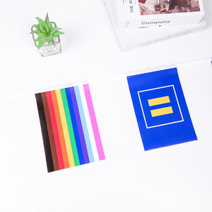 Флажки-гирлянды ручной работы из экологически чистых материалов, на заказ, любого размера и цвета, для украшения сада, низкий минимальный заказ - Product Image 4