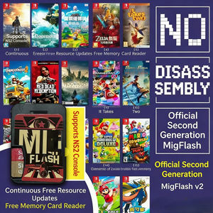 Carte Flash MigSwitchV2 pour Switch : Installez plusieurs jeux officiels gratuitement – Carte SD interchangeable - Product Image 1