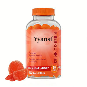 Bonbons gélifiés de fibres de haute qualité favorisant un équilibre digestif plus sain, stimulant la digestion, mélange de fibres probiotiques et prébiotiques. - Product Image 1