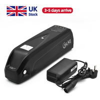 Batterie au lithium-ion Hailong 18650 48V 13Ah 15Ah 17.5Ah pour vélo électrique avec BMS 30A et chargeur 3A, entrepôt Royaume-Uni